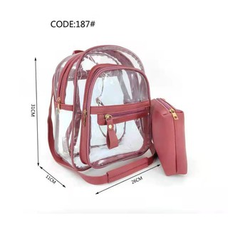 Stylish Colorful Transparent Bags – DB Women