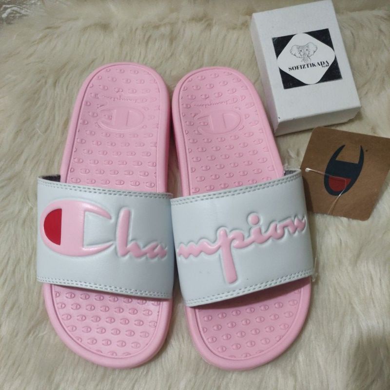 Champion slides split on sale script