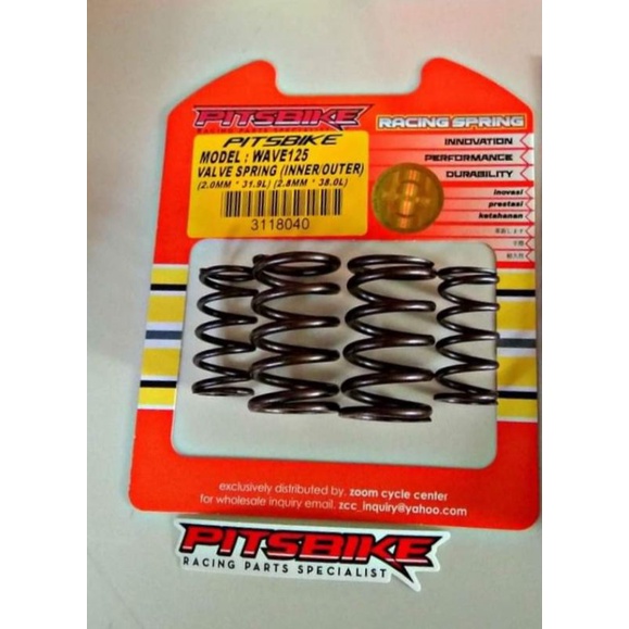 WAVE XRM RS 125 RACING SPRING PITSBIKE inner outer 5 turns Xrm125 ...