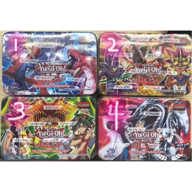 YuGiOh Yu-Gi-Oh Trading Card Game DEC ARC-V In Tin Can | Shopee Philippines