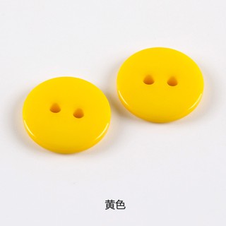 15mm 100pcs 2-Holes Resin Button for Sewing DIY Handmade Crafts Accessories Buttons  Painting