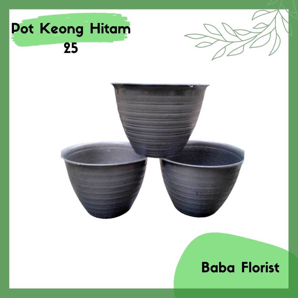 HITAM Honey Conch pot 25colors Black Perforated Wasp Plastic Flower ...