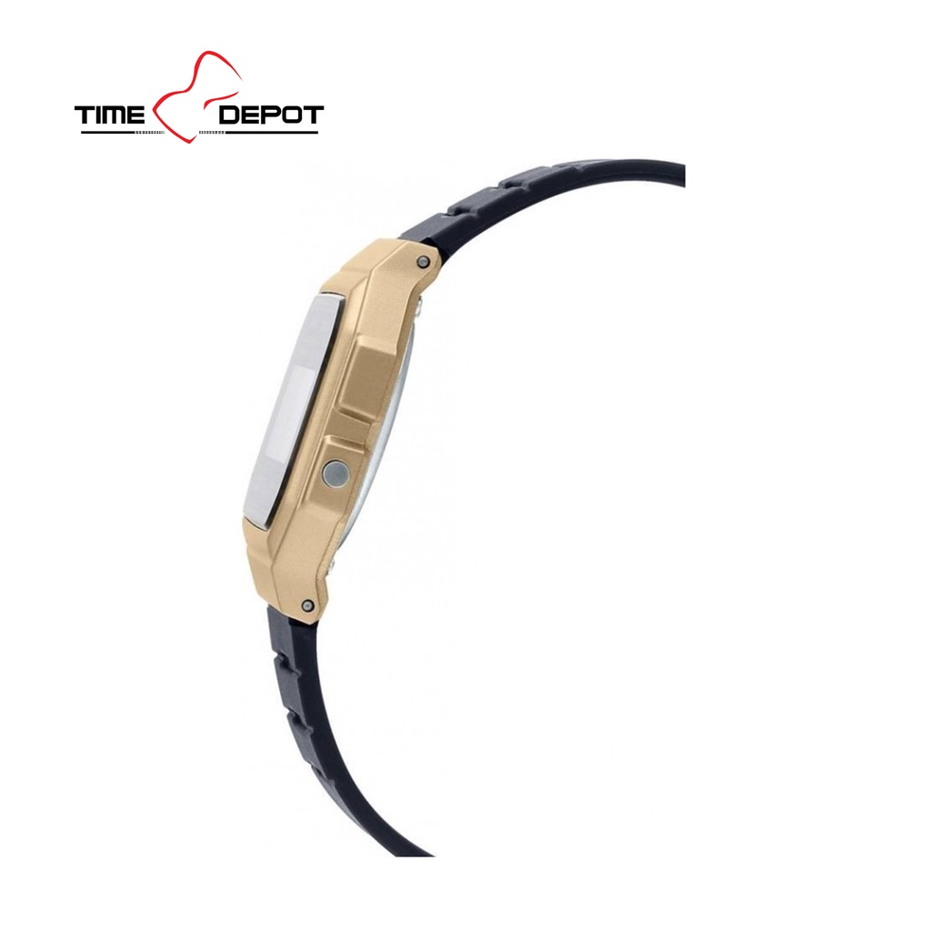 Casio W 217HM 9AVDF Gold Digital Black Resin Strap Watch For Men Shopee Philippines