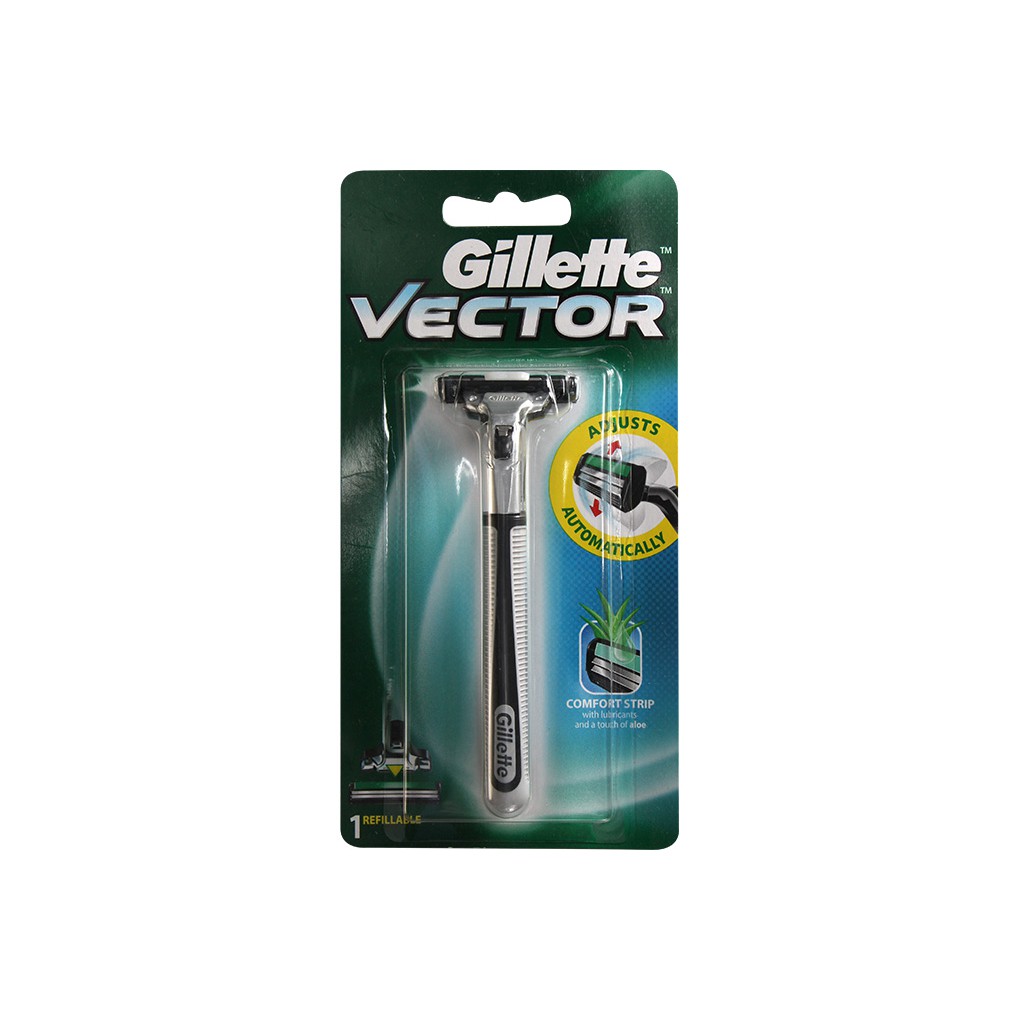 Gillette Vector razor (1 piece) | Shopee Philippines
