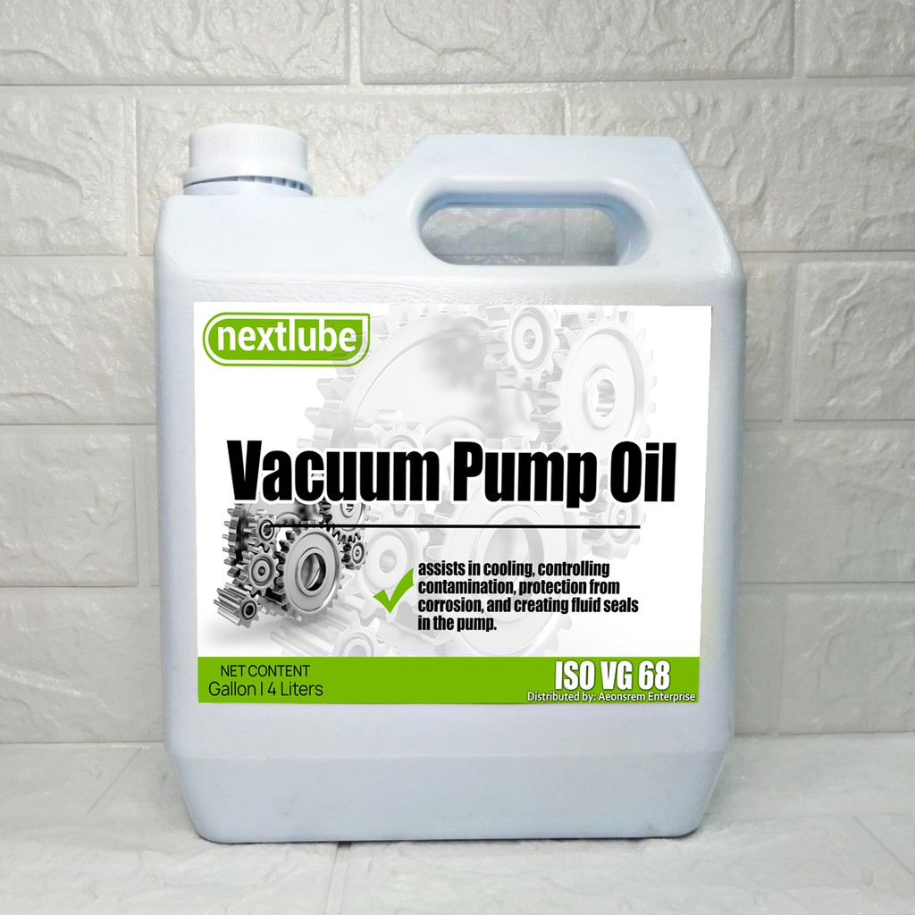 Vacuum Pump Oil Iso Vg 68 (Gallon) Shopee Philippines