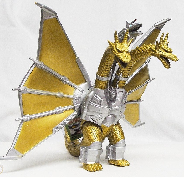 Wf# Mecha King Ghidorah Action FIgure Godzilla Monster Series | Shopee ...