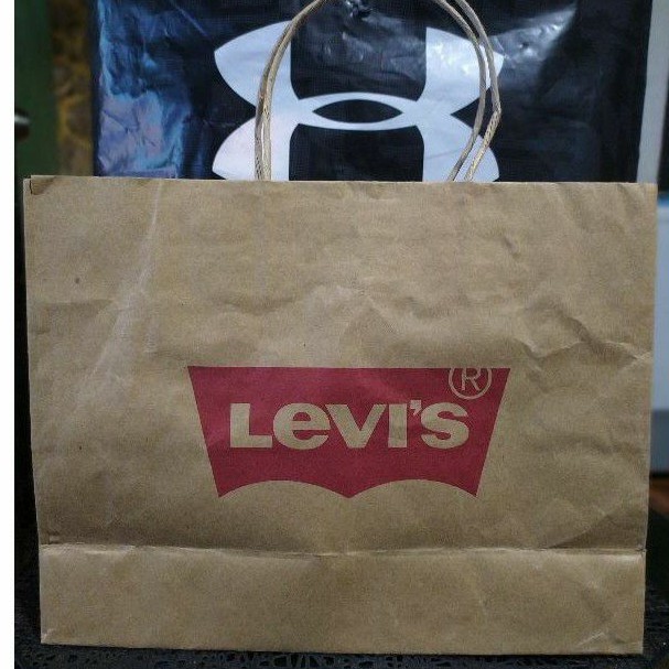 Levis shop paper bag