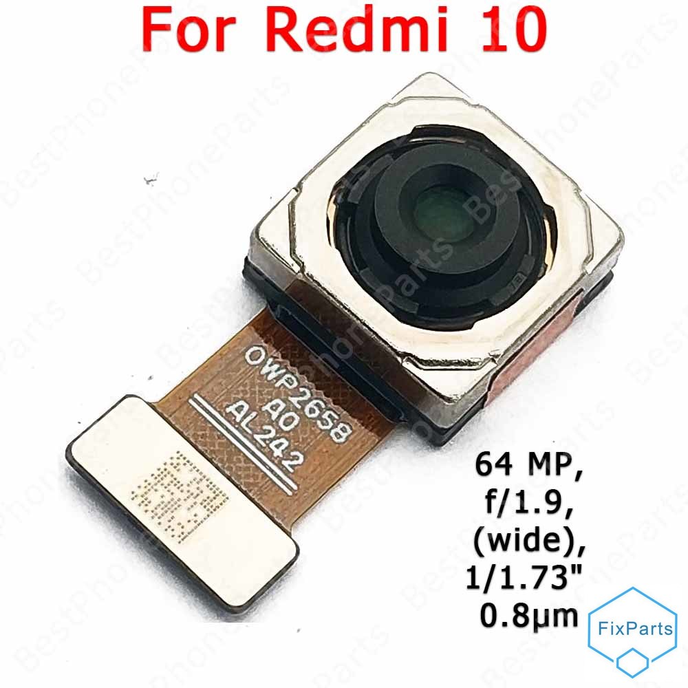 Back Camera For Xiaomi Redmi 10 Rear Backside View Camera Module ...