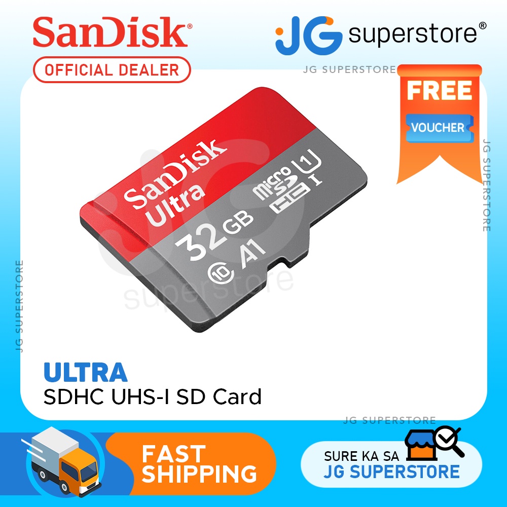 SanDisk Ultra 32GB SDHC UHS I Micro SD Card With 120mb S Read Speed A1 SDSQUA4 032G GN6MN