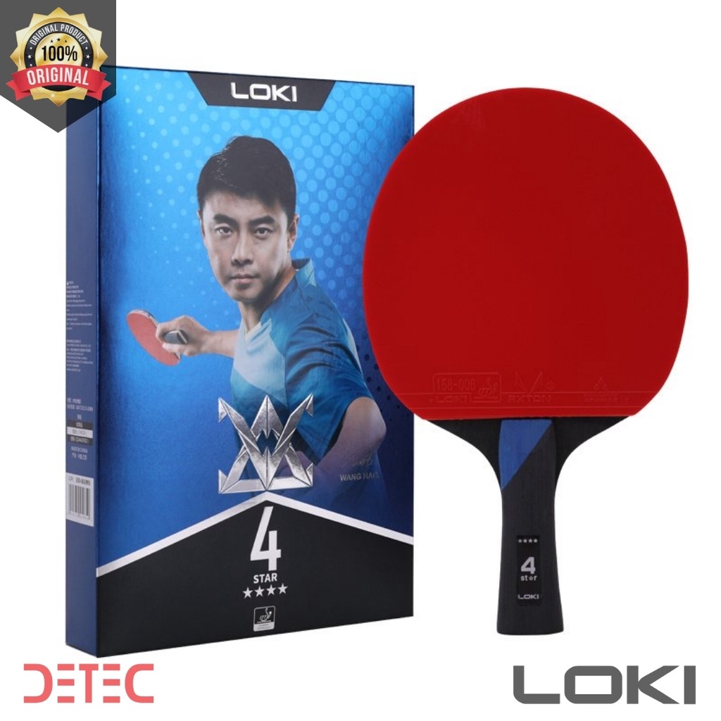 Loki ARHTUR 4 Star Pingpong bat - Table Tennis Racket | Shopee Philippines