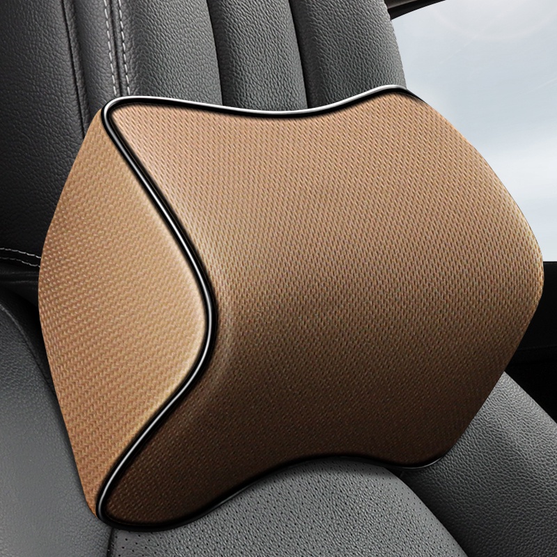 Ready stock 1pcs Car Seat Headrest Soft Memory Foam Neck Pillow Head Neck Rest Support Comfortable Seat Rest car accessories