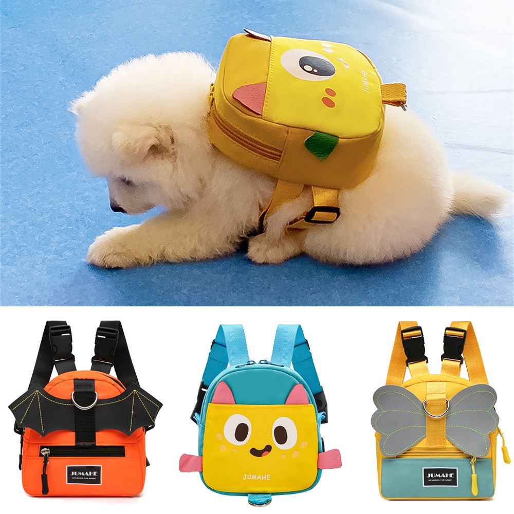 Fashion Waterproof Pet Dog Self-backpack Accessories for Dogs Outdoor ...