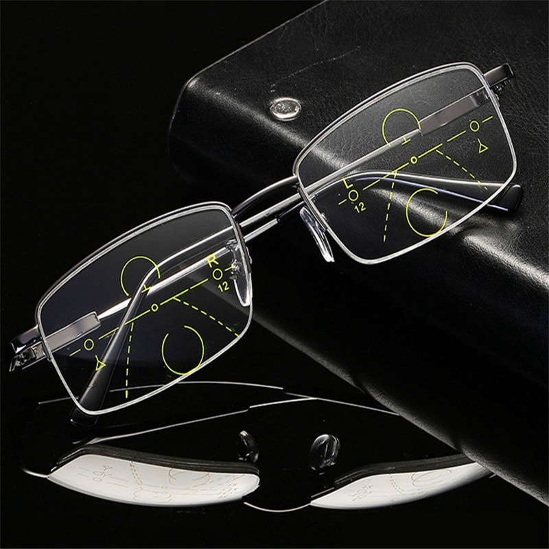 Progressive Multifocal Reading Glasses for Men Computer Glasses Women ...