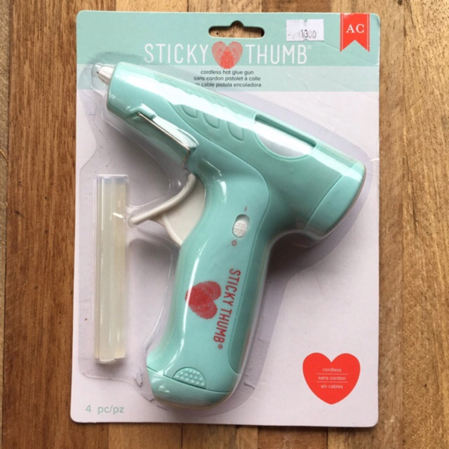 American Crafts - Sticky Thumb Collection - Adhesives - Glue Gun - Cordless  Hot Glue Gun