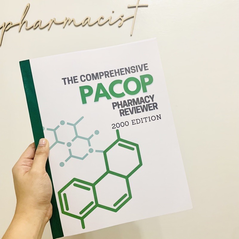 PACOP GREEN, PINK, BLUE, RED, VIOLET (Pharmacy Reviewer) | Shopee ...