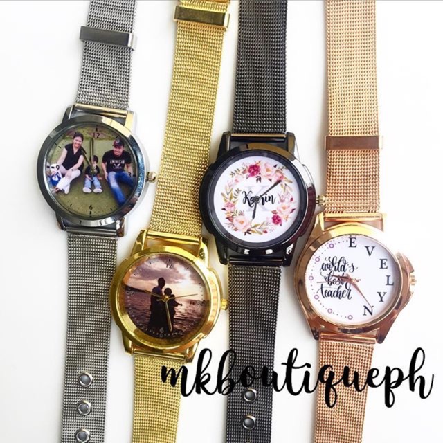 Personalized photo online watches