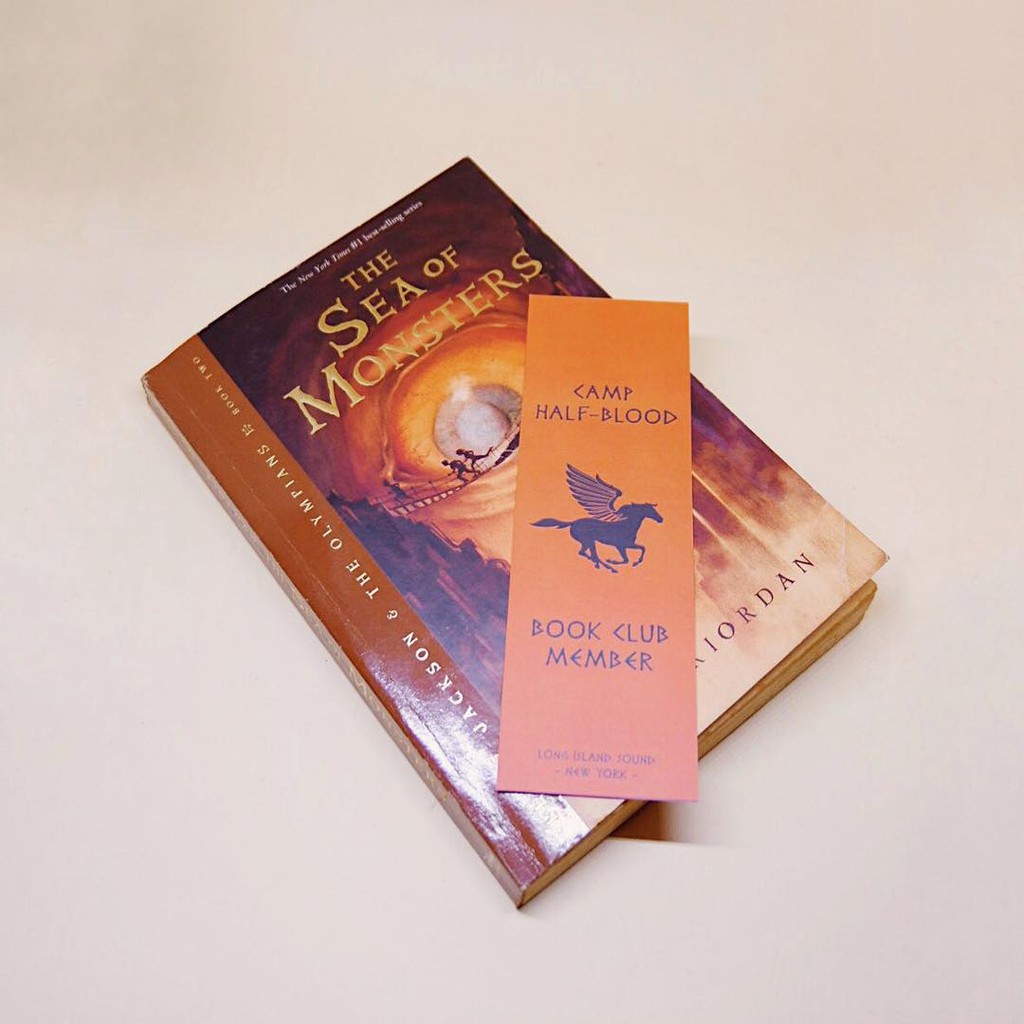 Map of Camp Half-Blood - Bookmark 2 W X 6 H inches BOOKMARK Percy Jackson  PJO and the Olympians