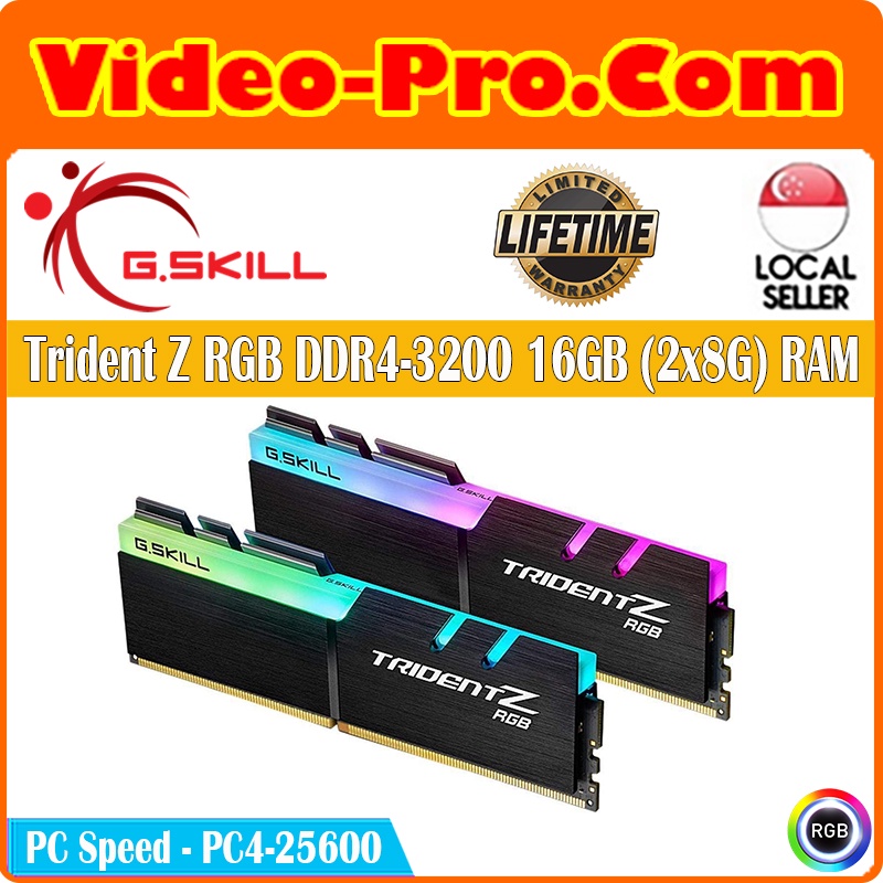 G Skill Trident Z Rgb 16gb 3200 Z Rgb Trident Z 3200 Mhz Memory