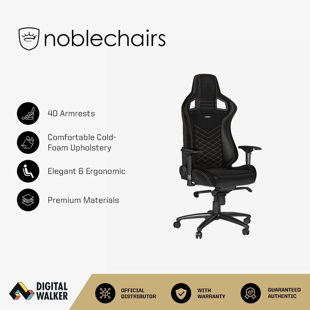 Noblechairs Epic Series PULeather Gaming Chair Shopee Philippines