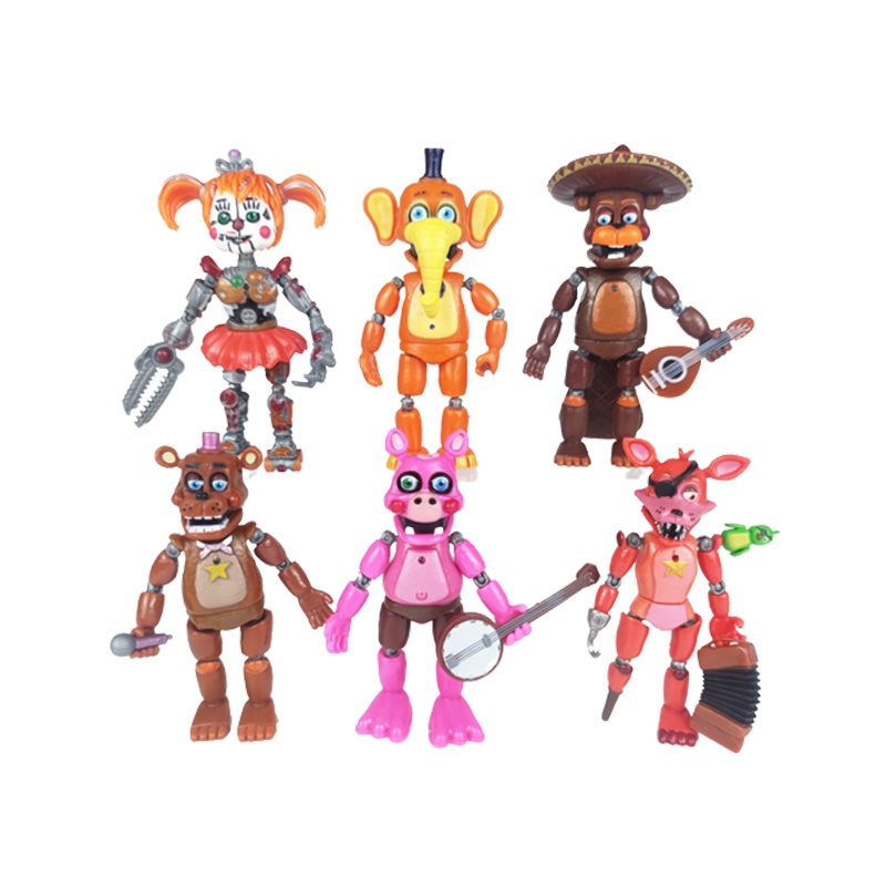 FNAF Five Nights At Freddy's Action Figures Mini Figurines Fans Gift ...