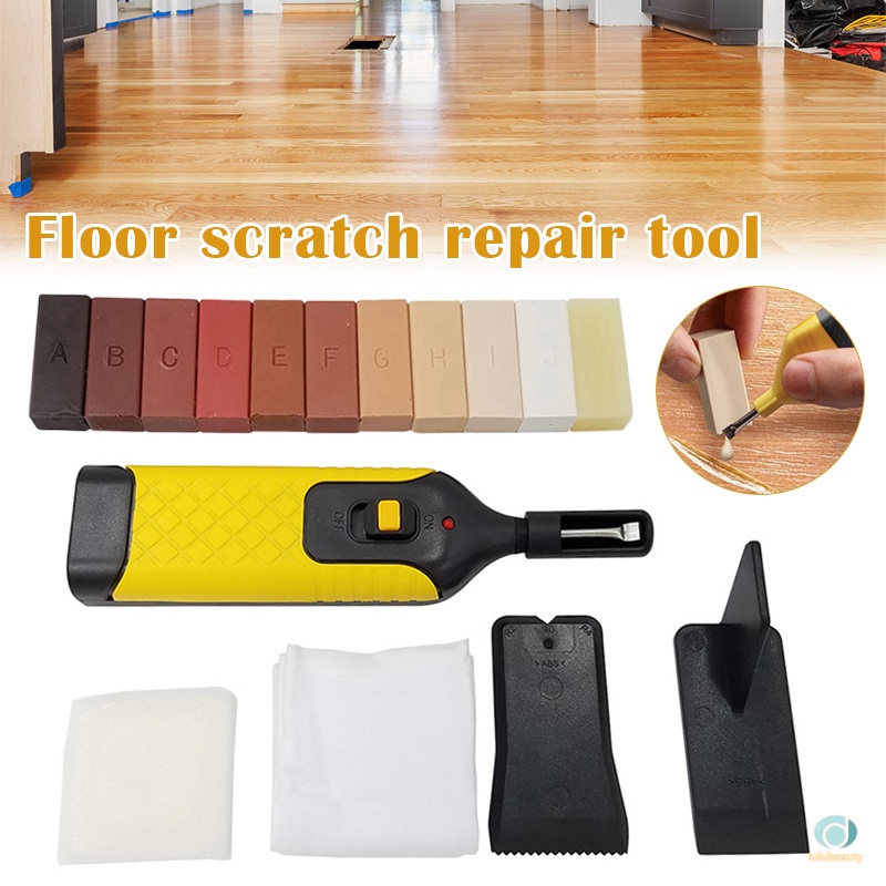 Laminate Floor Repair Kit 11 Color Wax Blocks for Repair Damaged