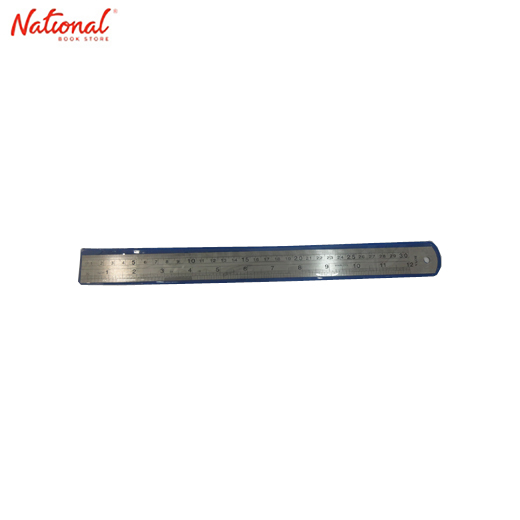 Bona Aluminum Ruler 12In Stainless National Book Store | Shopee Philippines