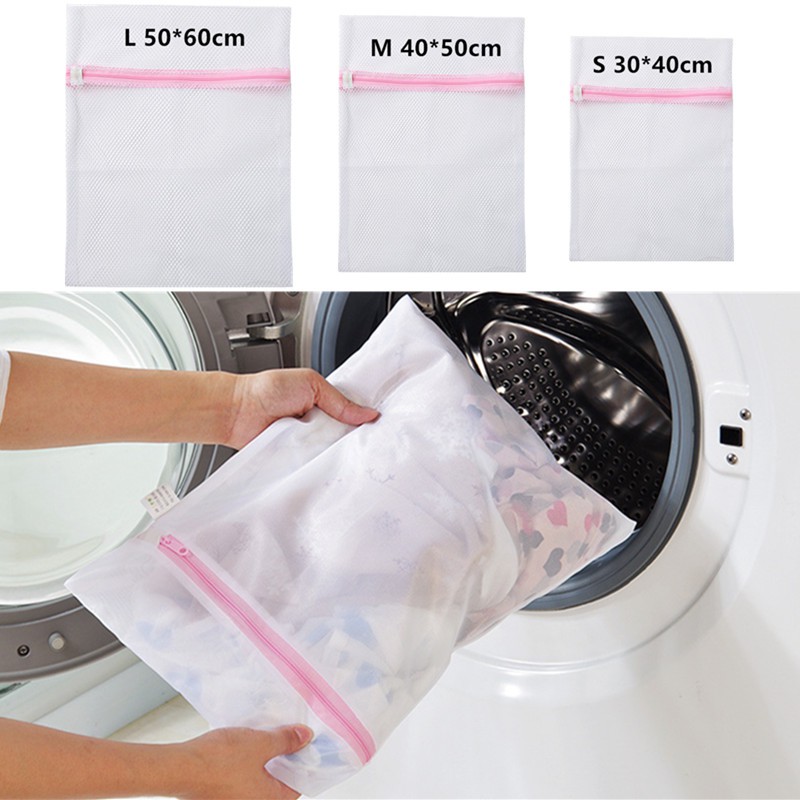 Laundry Bag Nylon Mesh Net Washing Bag For Washing Machine