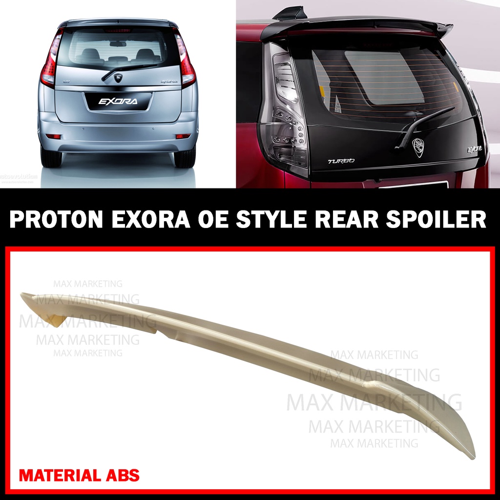 CAR BODYKIT PROTON EXORA TOP SPOILER OEM (FIBER) Shopee Philippines
