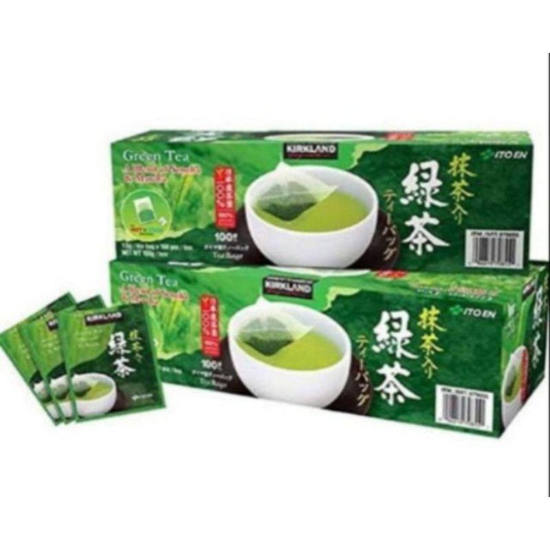 Kirkland Signature Green Tea Per 3 or 10 Tea Bags Shopee Philippines