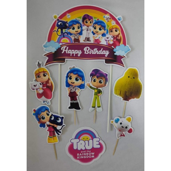 True Colors Customize Cake topper | Shopee Philippines