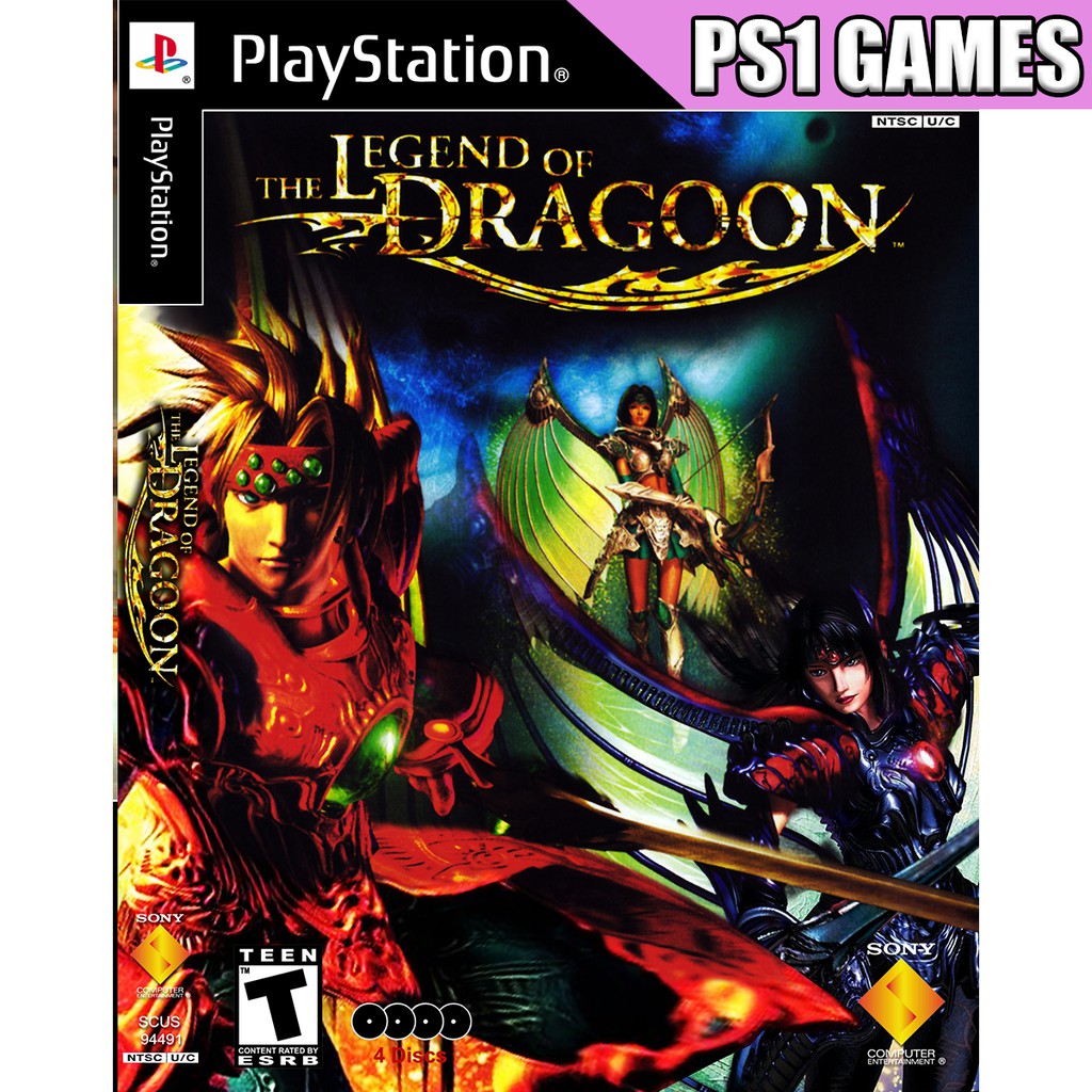 The Legend Of Dragoon PS1|Playstation Game | PS1|Playstation cd Games |  Playstation Games | Shopee Philippines