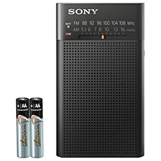 Sony Icfp26 Portable Am Fm Radio Black Shopee Philippines