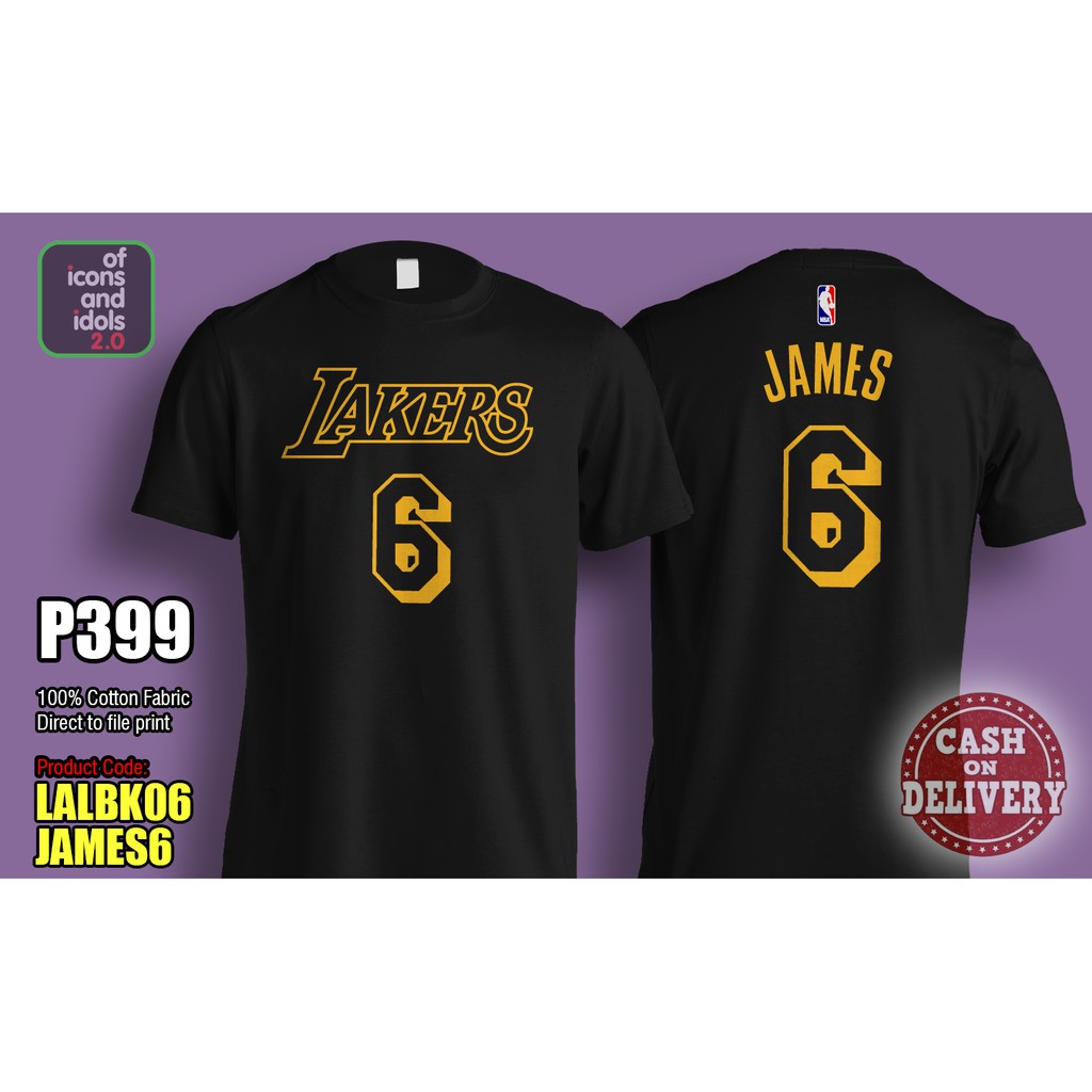 Lebron James Jersey (Black Mamba Edition), Men's Fashion, Tops & Sets,  Tshirts & Polo Shirts on Carousell