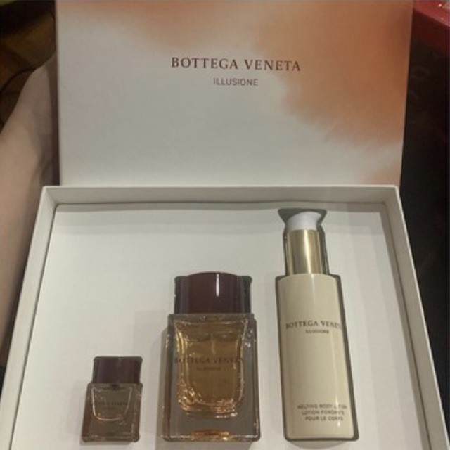 Bottega veneta illusione eau de parfum perfume 75ml trio set | Shopee  Philippines