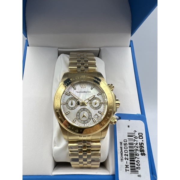 Technomarine mother of hot sale pearl watch