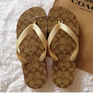 ORIGINAL COACH ZAK FLIP FLOPS 7 or 8 USA | Shopee Philippines