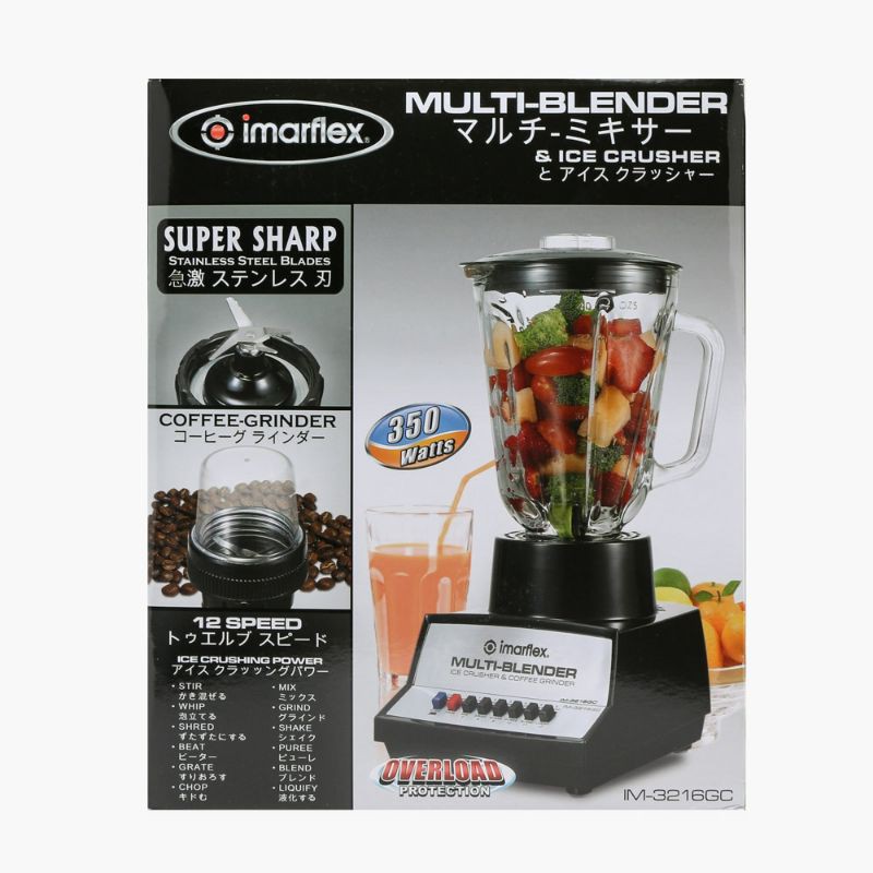 Imarflex Multi-Blender and Ice-Crusher (IM-3216GC) Unboxing - ANYTHINGRAD