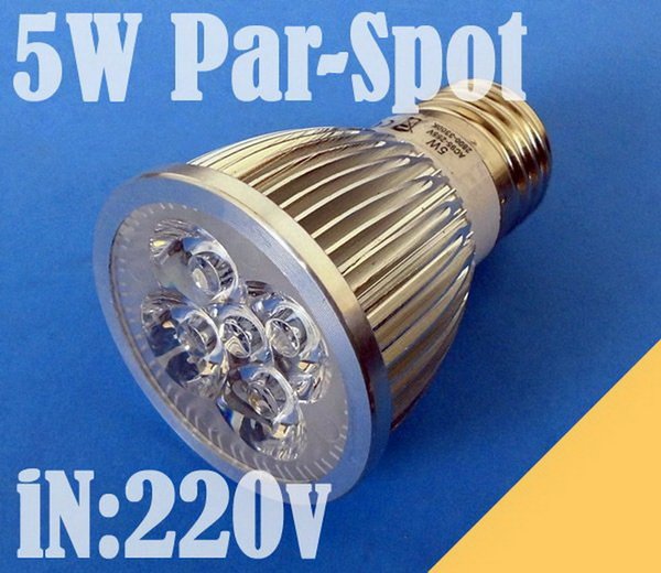 Led Spot 5W WARM PAR Spotlight E27 5x1W AC.220V EpiStar -CG- | Shopee ...
