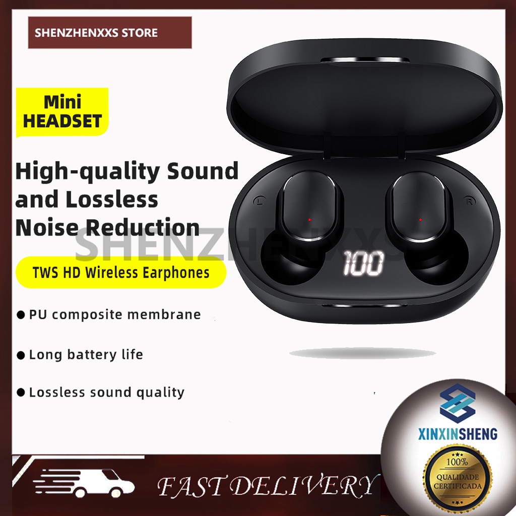 mini headset True Wireless Earbuds Basic 2 Bluetooth 5.0 AI Voice ...