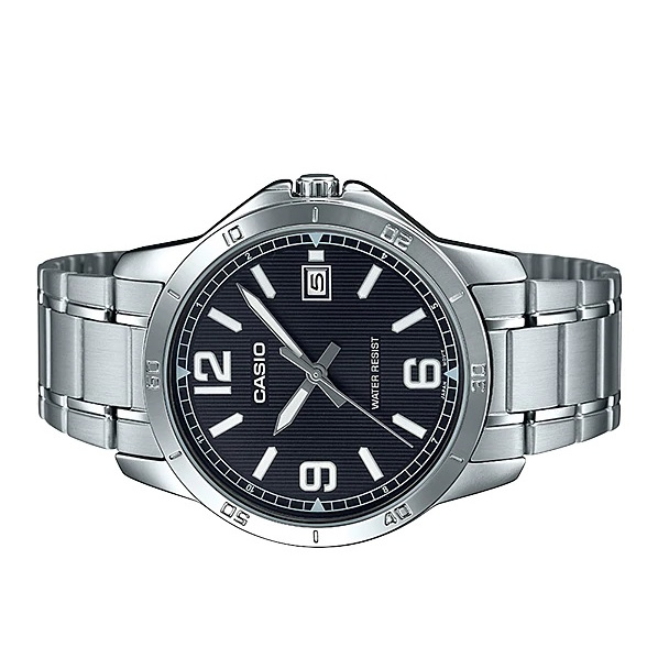 Casio MTP-V004D-1B2 Analog Stainless Steel Strap Watch For Men | Shopee ...