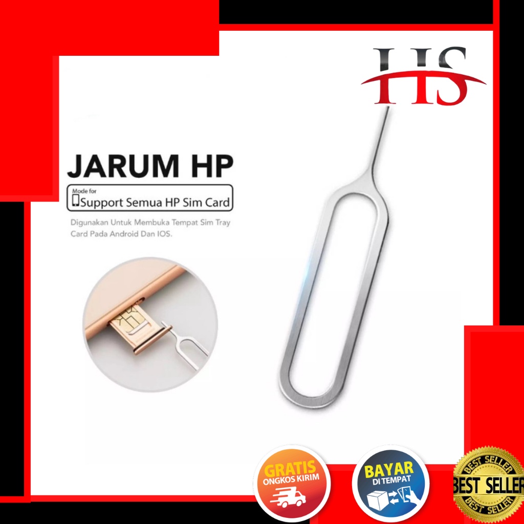 HP Cell Phone SIM CARD EJECTOR CARD Puncture Needle SIM TRAY Opener for ...
