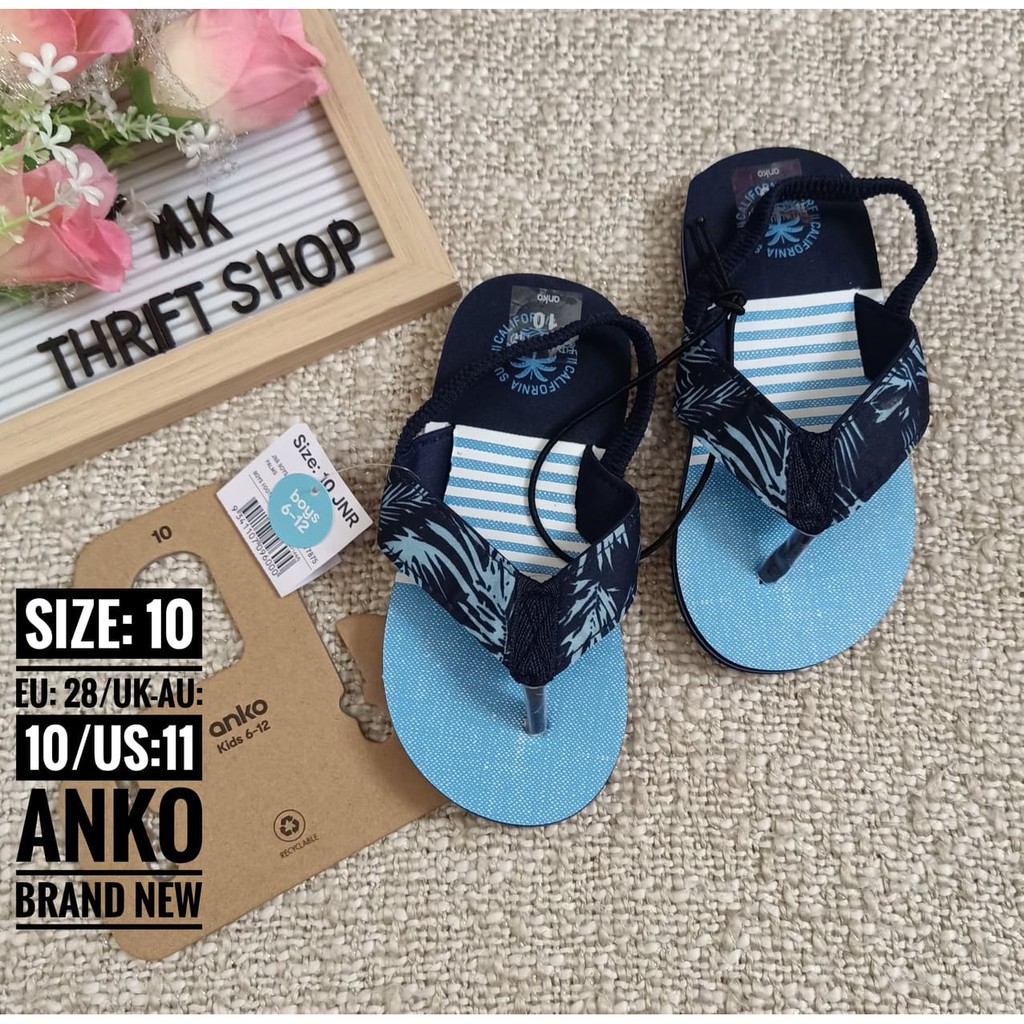 Baby Beach Walk Slippers| Anko |mini Mango | Tilt 15-22cm | Shopee ...
