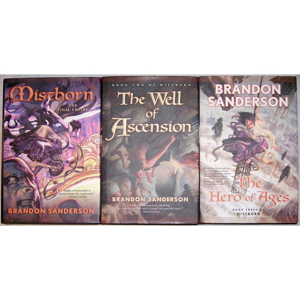 [ENGLISH] Novel THE MISTBORN TRILOGY: FINAL EMPIRE, WELL ASCENSION ...