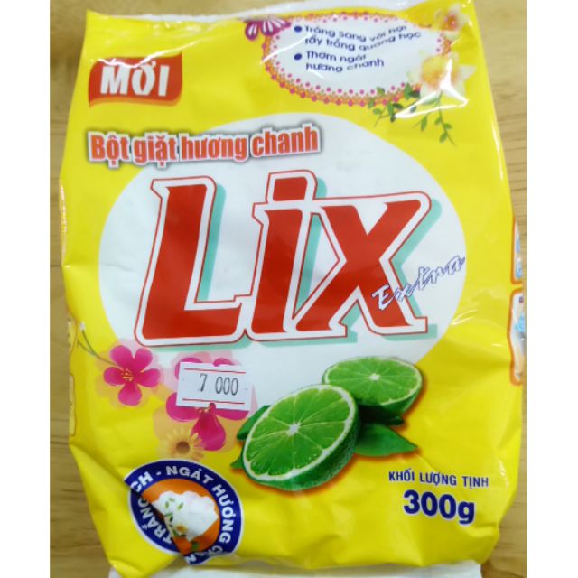 Lix Extra Laundry Detergent Lemon Flavor 300G | Shopee Philippines