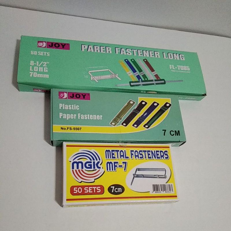 Excel/Joy Paper Fastener (50PCS) | Shopee Philippines