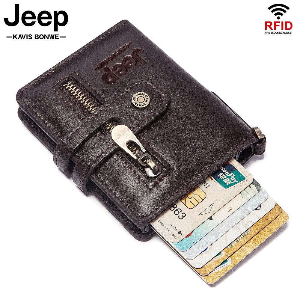 Youth Trendy Handbags Men's Wallets RFID Antimagnetic Long Zipper Bag