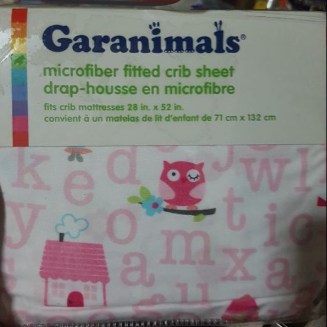 Garanimals cheap crib sheets