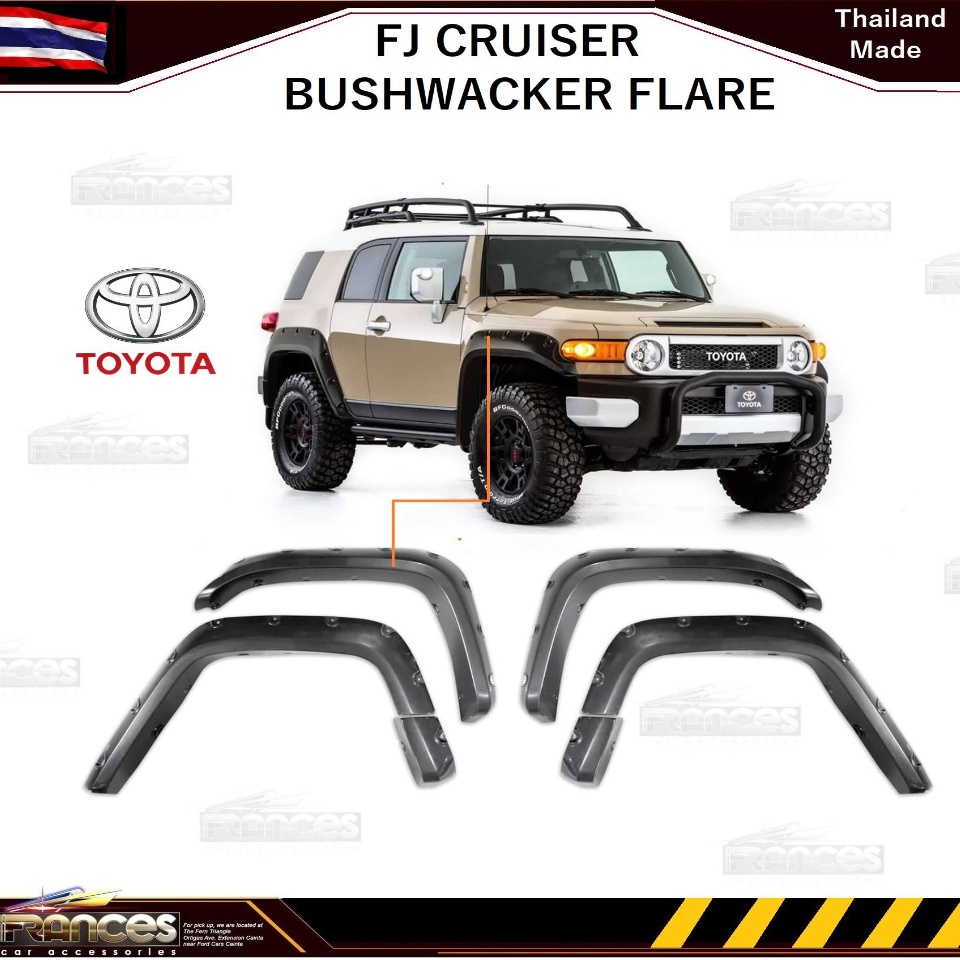 FJ CRUISER 20102021 Fender Flare Bushwacker / Bush wacker ( fj cruiser