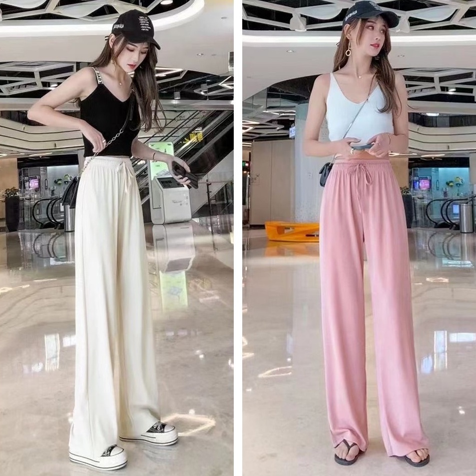 Shop wide leg pants outfit korean for Sale on Shopee Philippines