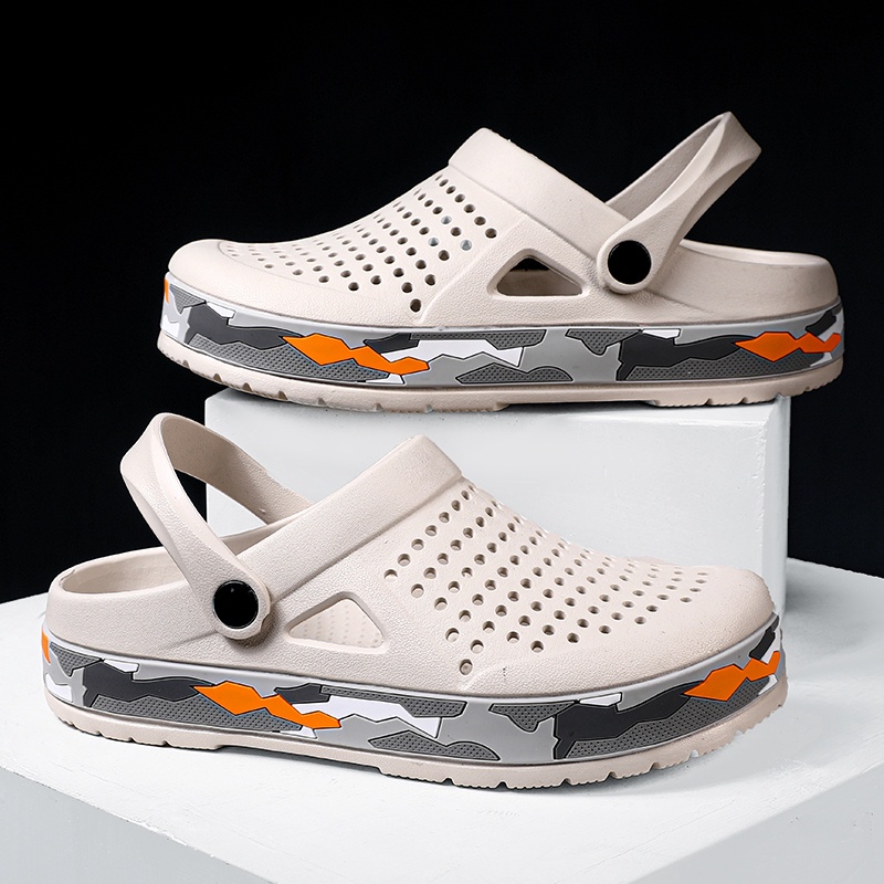 Shoes Lite Ride Men Casual Non-slip Flat Sandals Korean Trend Sandals ...